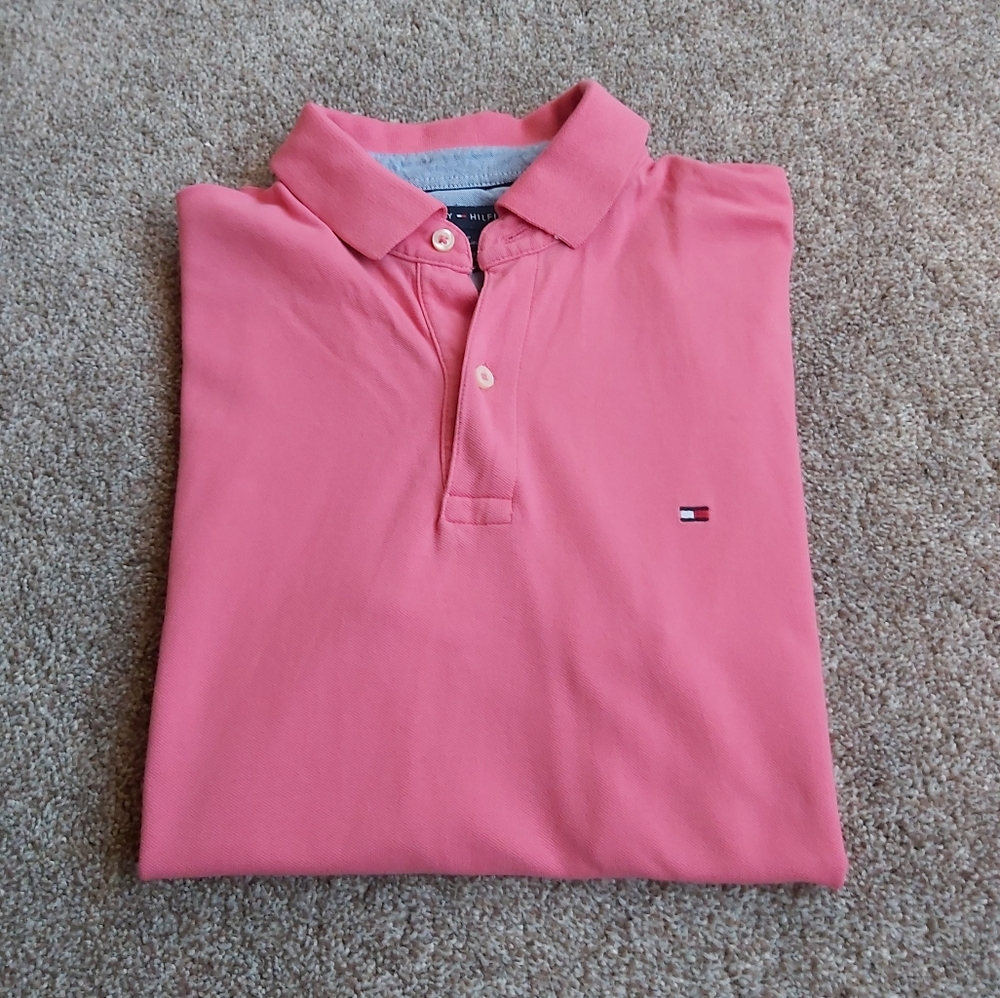 Tommy Hilfiger Pink Short Sleeve Polo